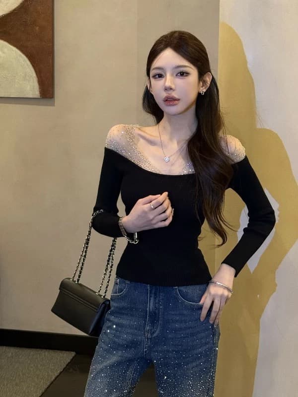 핑크색 pink 오로라 꿈 나라 디자인 센스 양모 무거운 작업 핫픽스 품격 맨위 상세 이미지 2