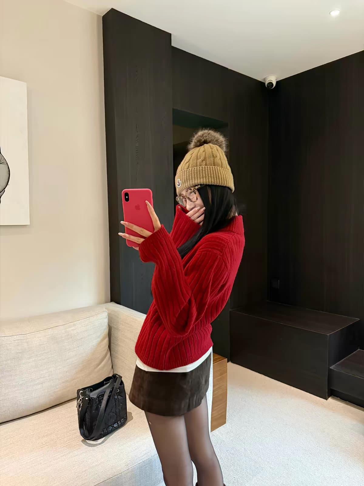 파란색 스웨터 오픈 가디건 여성 코트 이른 가을 한 부서 착용 가져 가라. 더블 지퍼 긴팔 맨위 니트 스웨터 상세 이미지 6