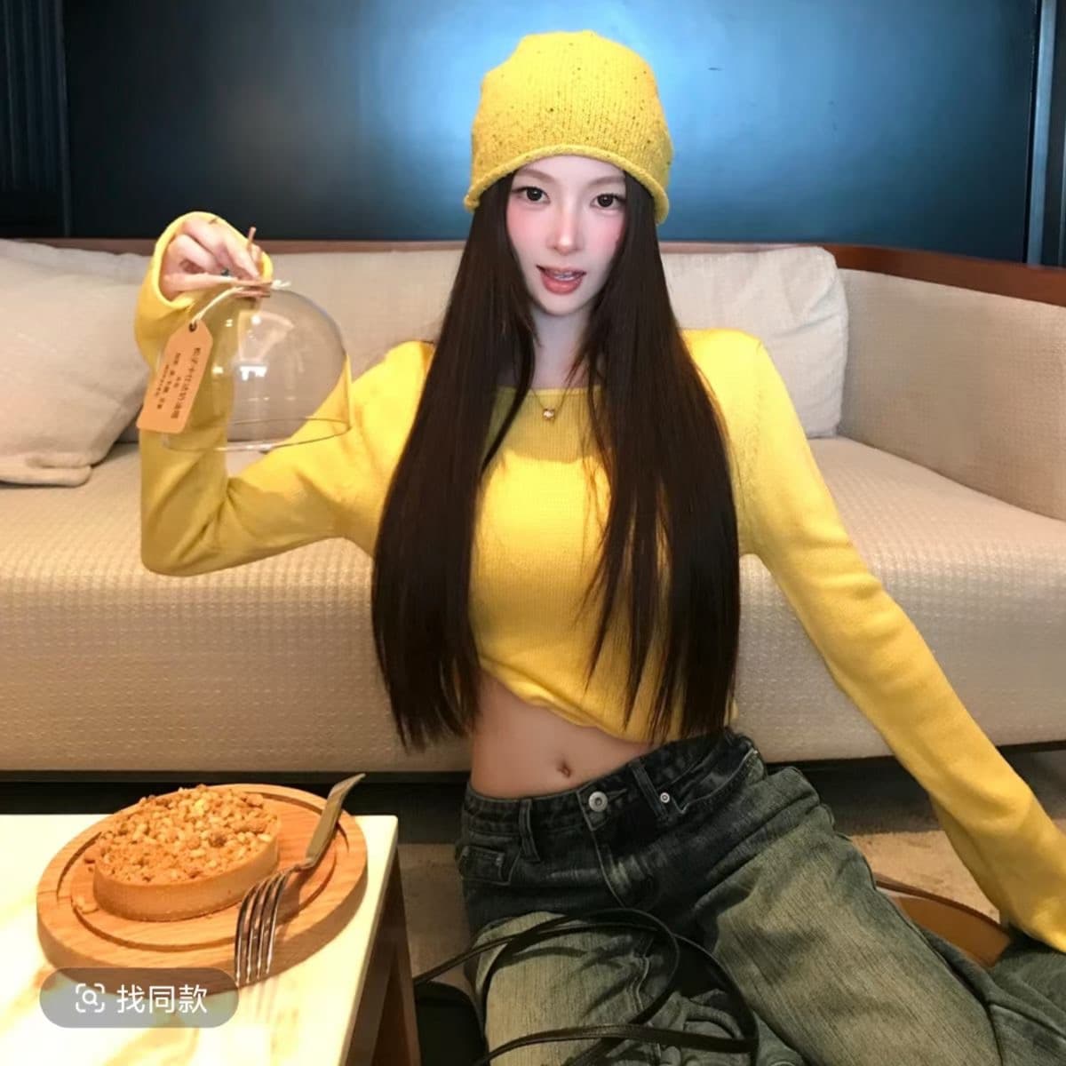 게으른 빛 산소 셔츠 색상 통제 ji 제인 지배 보트 칼라 부츠컷 긴팔 니트 스웨터 맨위