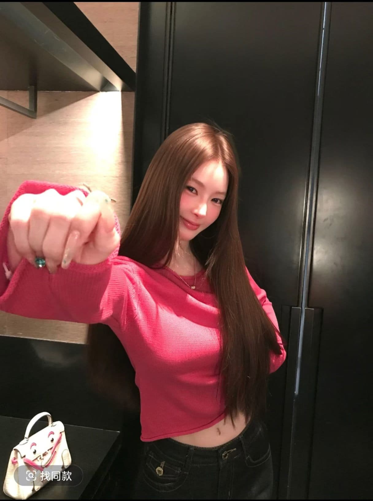게으른 빛 산소 셔츠 색상 통제 ji 제인 지배 보트 칼라 부츠컷 긴팔 니트 스웨터 맨위 상세 이미지 14