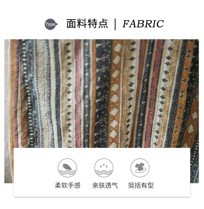 실사 가을 작은 대중 아니요 명중 섹션 얇은 면 린넨 빅 사이즈 V넥 루즈핏 품격 슬림해 보이는 롱 코트 여성 드레스 상세 이미지 8