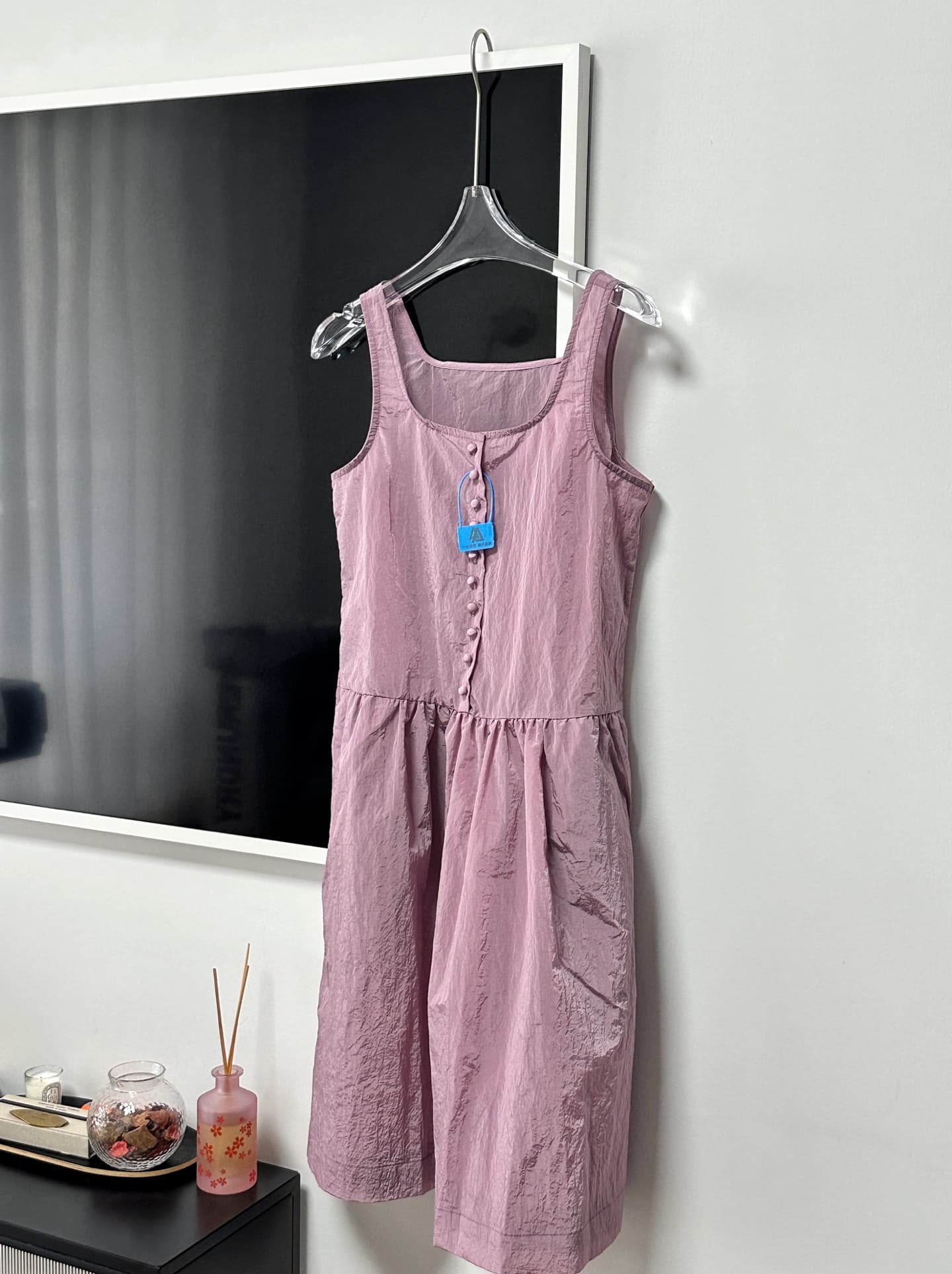 실사 포도 나무 자매 장 어린이 萱 같은 단락 blingbling 광택 보라색 드레스 표지 치마 상세 이미지 1