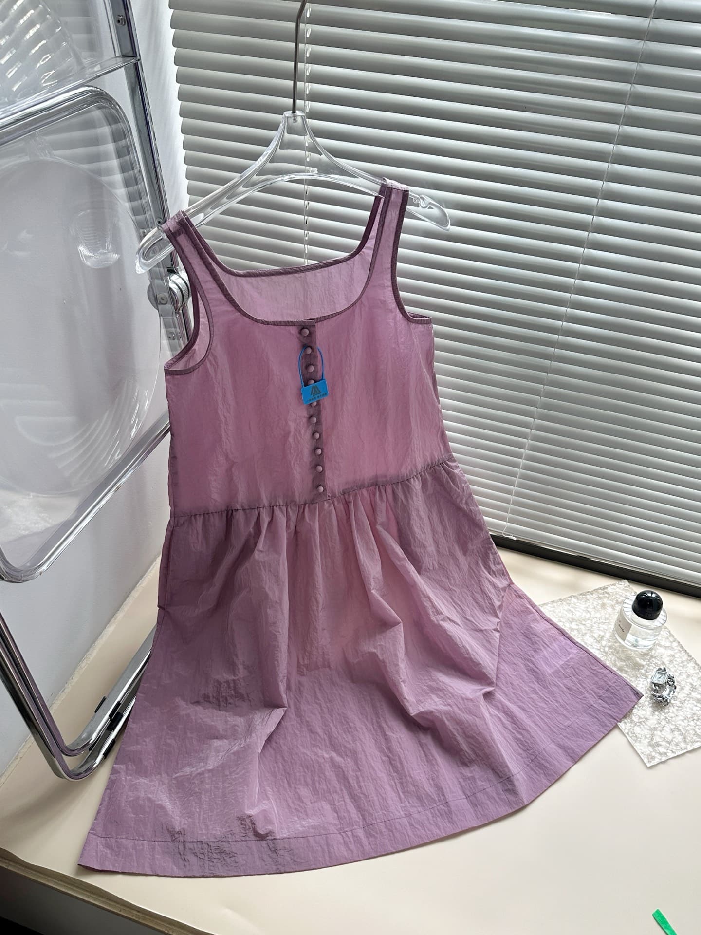 실사 포도 나무 자매 장 어린이 萱 같은 단락 blingbling 광택 보라색 드레스 표지 치마 상세 이미지 2