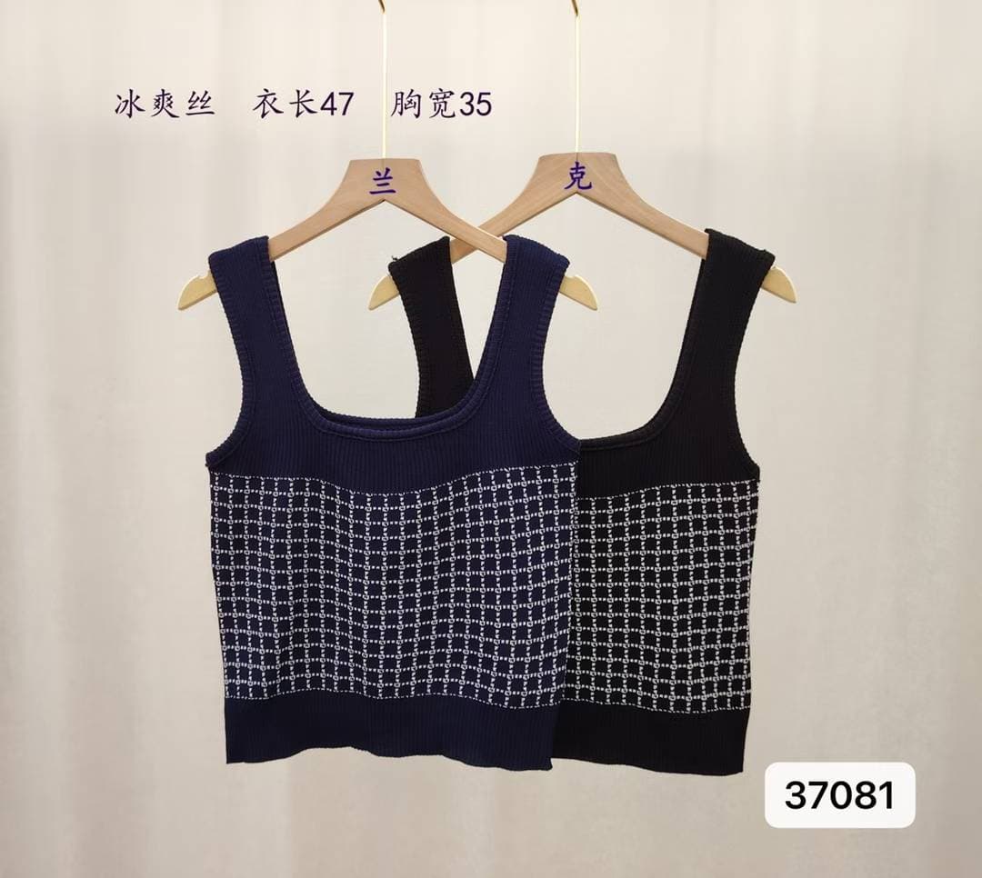 순수한 욕망 바람 품격 더블 u 칼라 체크무늬 패치워크 조끼 상세 이미지 3
