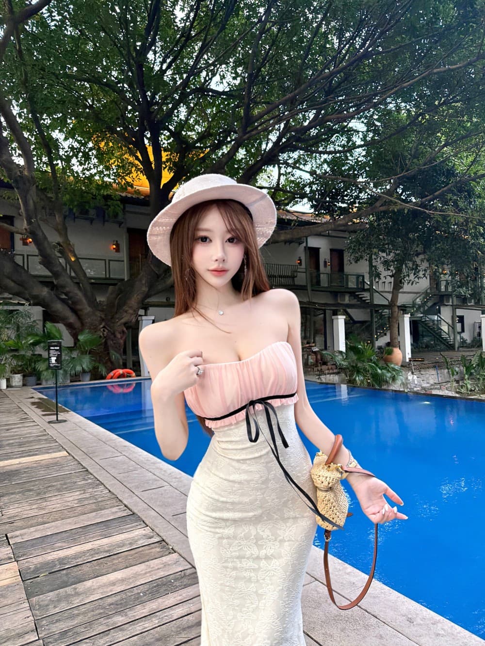 실사 새로운 품격 명문 여성 로얄 자매 디자인 센스 몸매 가꾸기 인어 꼬리 튜브탑 드레스 상세 이미지 10