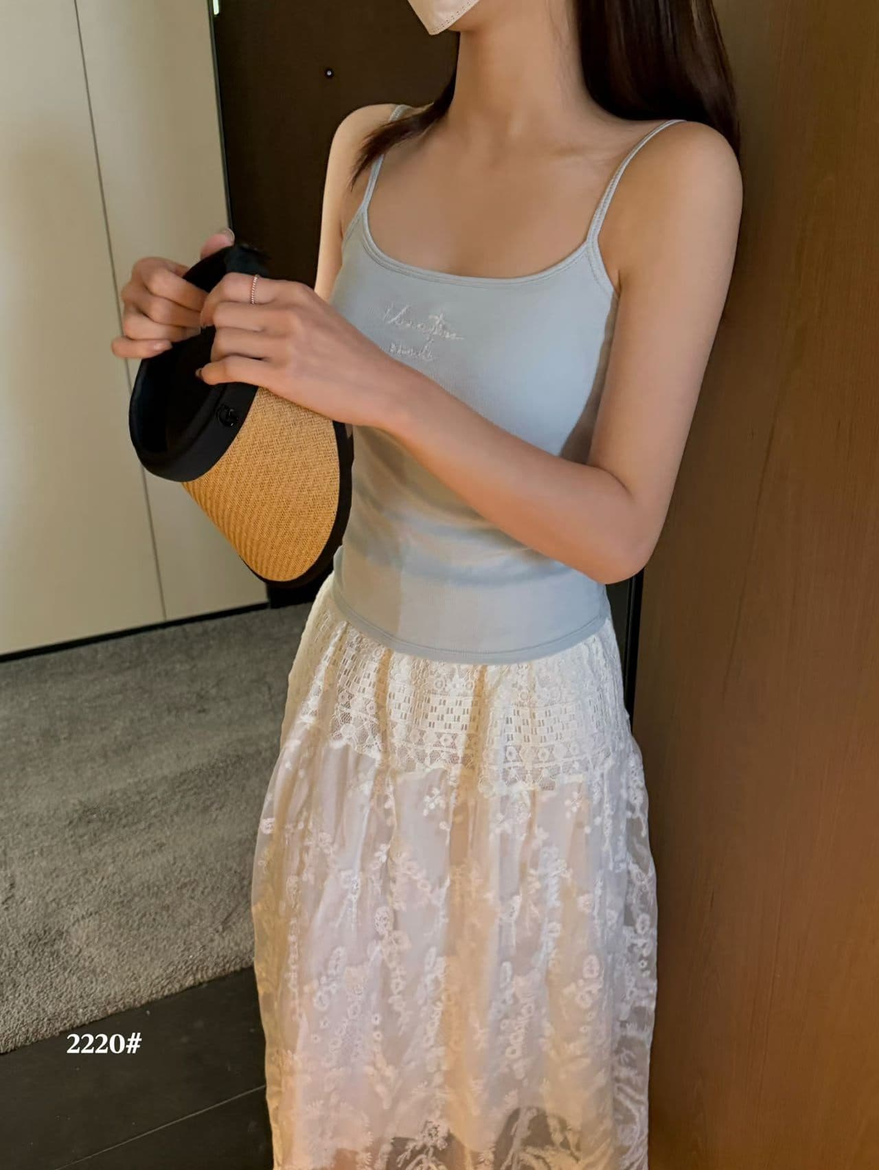 정가 감소되지 않음 아메리칸 레트로 핫걸 캐미솔 여름 몸매 가꾸기 신축성 인사이드 가져 가라. 쇼트 스타일 민소매 맨위 상세 이미지 7