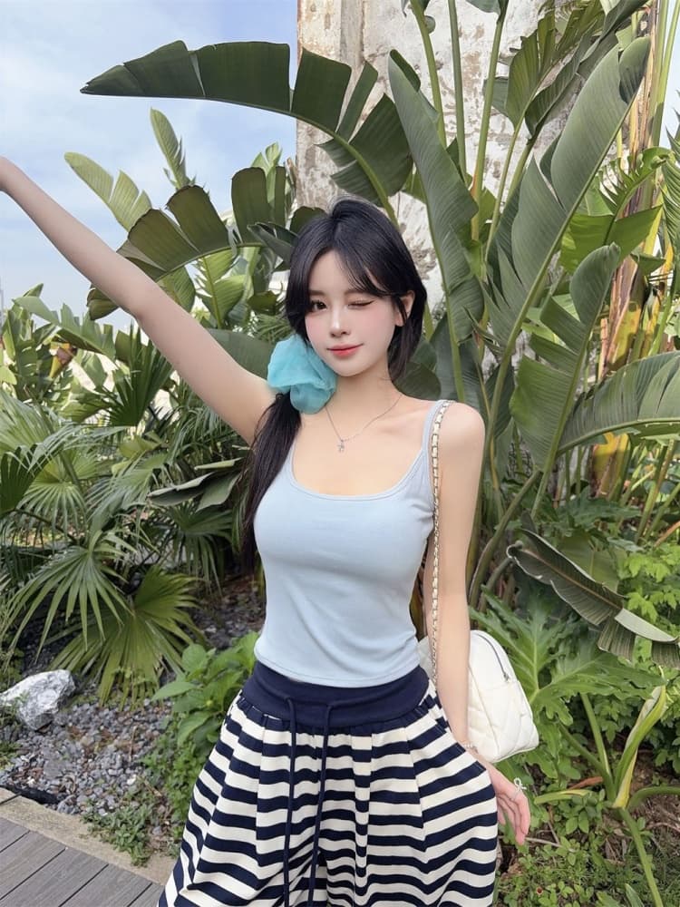 실사 정가 감소되지 않음 26 년 벨트 가슴 패드 아름다움 뒤로 캐미솔 백리스 민소매 만나는 튜브탑 맨위 상세 이미지 15