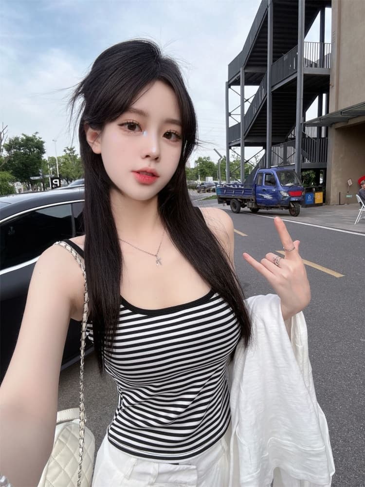실사 정가 감소되지 않음 26 년 벨트 가슴 패드 아름다움 뒤로 캐미솔 백리스 민소매 만나는 튜브탑 맨위 상세 이미지 20