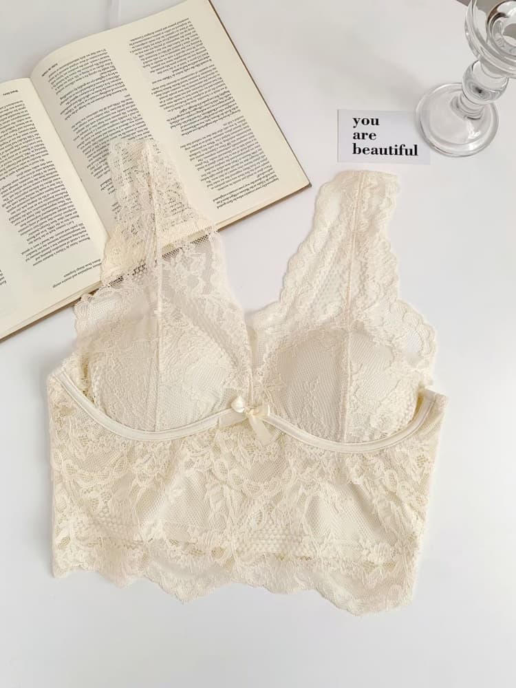 실사 정가 감소되지 않음 부드러운 순수한 욕망 섹시함 레이스 만나는 캐미솔 텍스트 브래지어 벨트 가슴 패드 없음 강철 링 상세 이미지 30