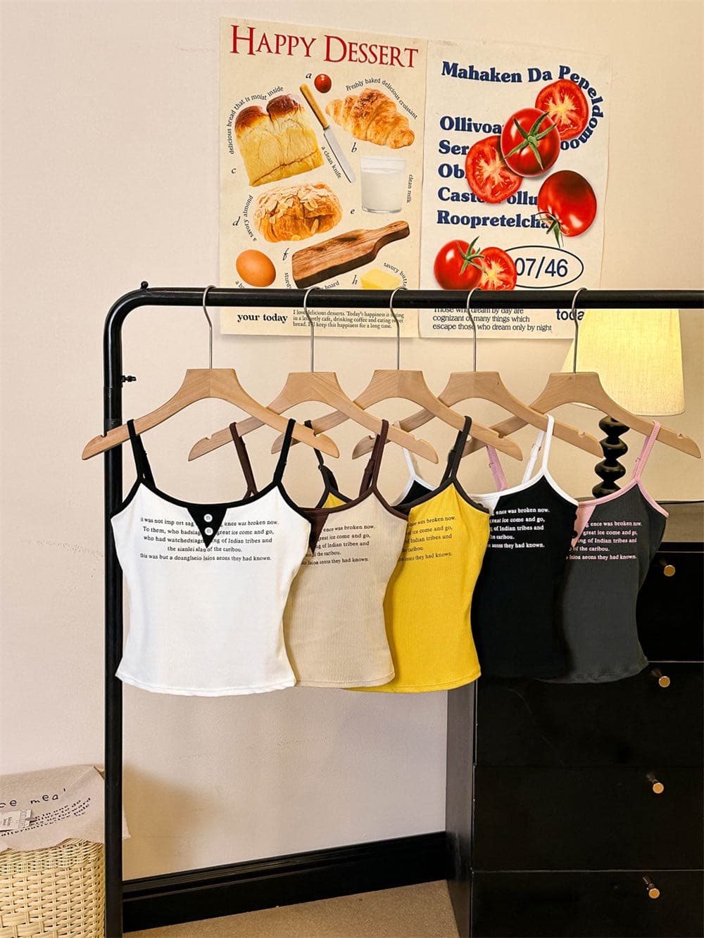 실사 정가 감소되지 않음 달콤한 매운맛 꽃 명중 리본 가슴 패드 캐미솔 도파민 핫걸 몸매 가꾸기 맨위 여성 상세 이미지 43