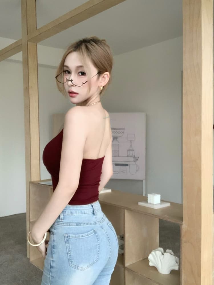 실사 정가 감소되지 않음 새로운 금속 행침 목 조끼 여성 허리 수축 몸매 가꾸기 슬림해 보이는 디자인 센스 핫걸 바람 맨위 상세 이미지 33