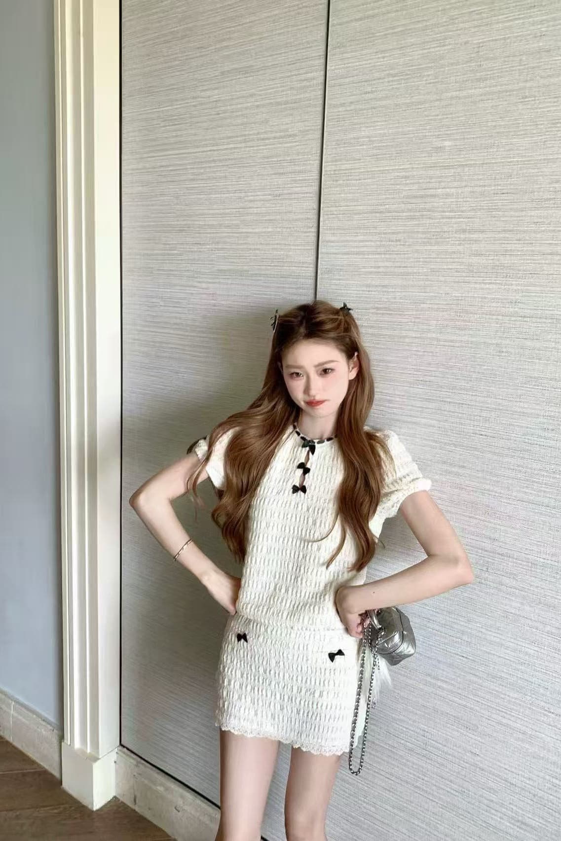 coolline 숲 희 연인 비비안 잘 행동 한 달콤함 맨위 미니 스커트 작은 세트 chao 편안한 이미지 6