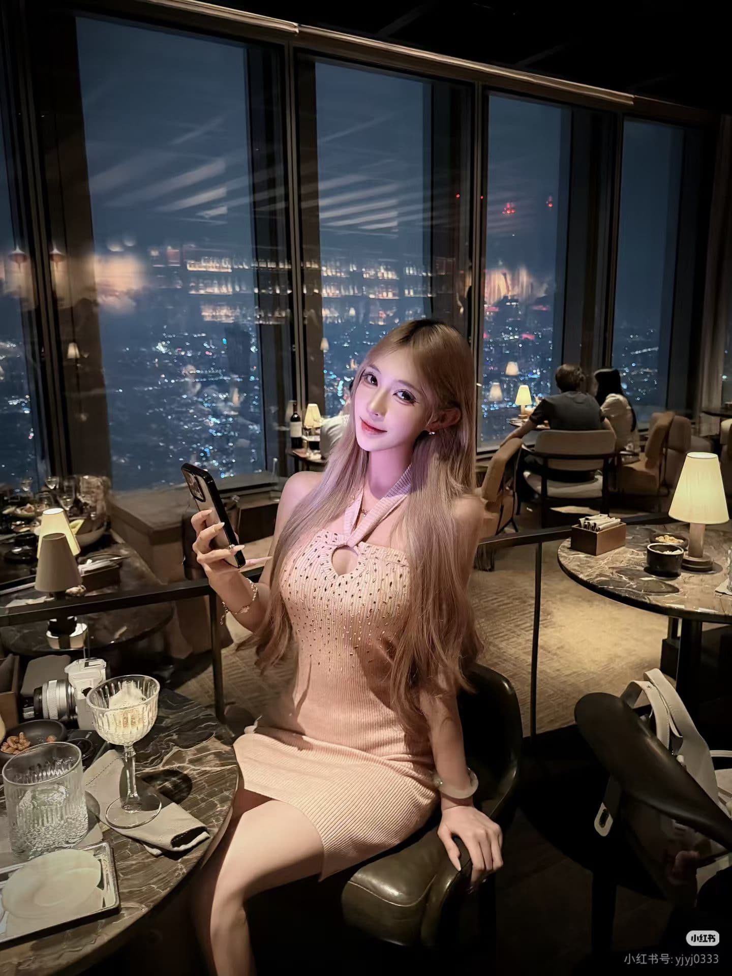 프랑스식 순수한 욕망 행침 목 십자가 홀로우 아웃 니트 여성 드레스 여름 드레스 새로운 핫걸 바람 허리 수축 슬림해 보이는 타이트 스커트 상세 이미지 2