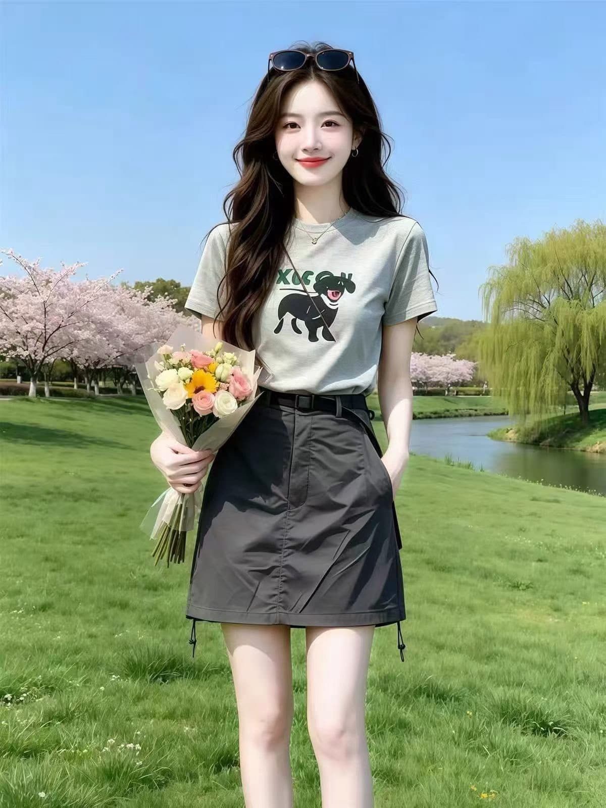 아메리칸 레트로 배색 스트라이프 레이스 폴로 칼라 조끼 여성 여름 디자인 센스 작은 대중 슬림해 보이는 다용도 니트 맨위 이미지 4