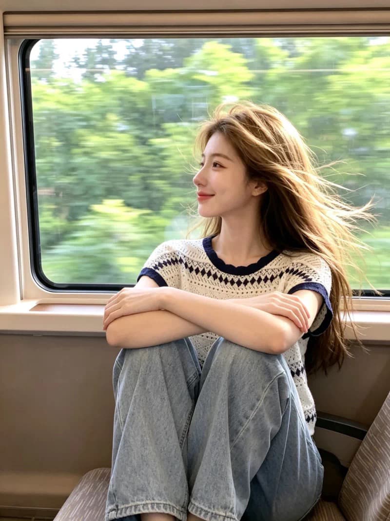 레트로 홀로우 아웃 링 그리드 화이트 반팔 티셔츠 여성 여름 캐주얼 슈퍼 잘 생긴 연령 감소 얇은 스타일 통기성 니트 맨위 상세 이미지 3