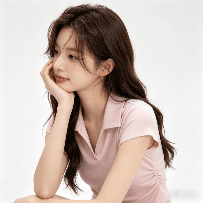단색 쇼트 스타일 POLO 셔츠 반팔 여름 새로운 몸매 가꾸기 슬림해 보이는 맨위 한국 스타일 폴로 칼라 미니멀리즘 착용 가져 가라. 상세 이미지 7