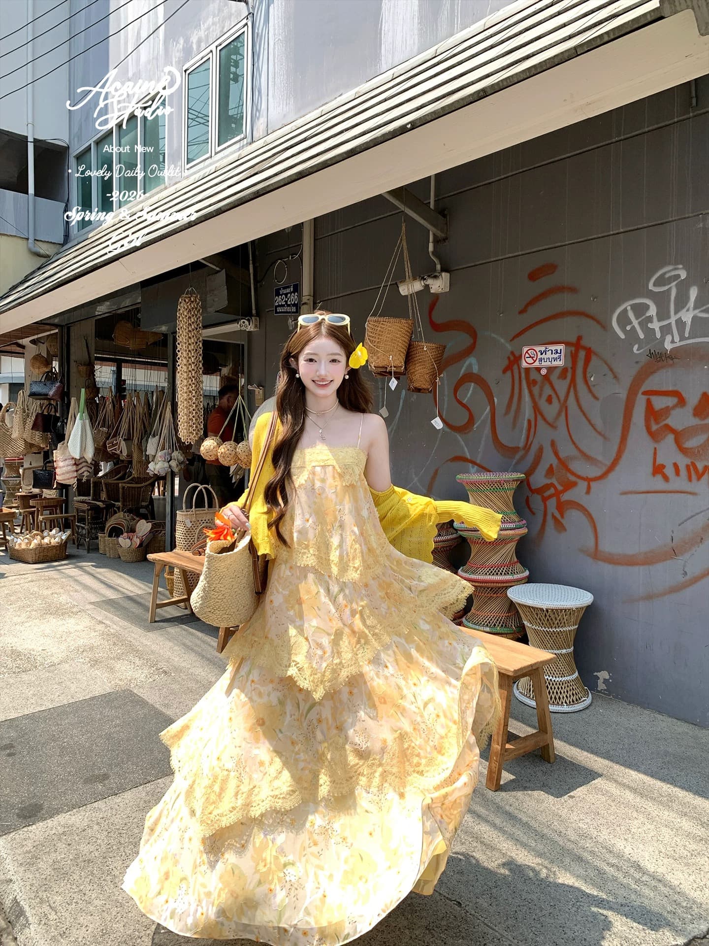 acaine 3 23 20 00 이전 네 시간 9 할인 무거운 작업 레이스 프린트 요정 가스 케이크 드레스 상세 이미지 5