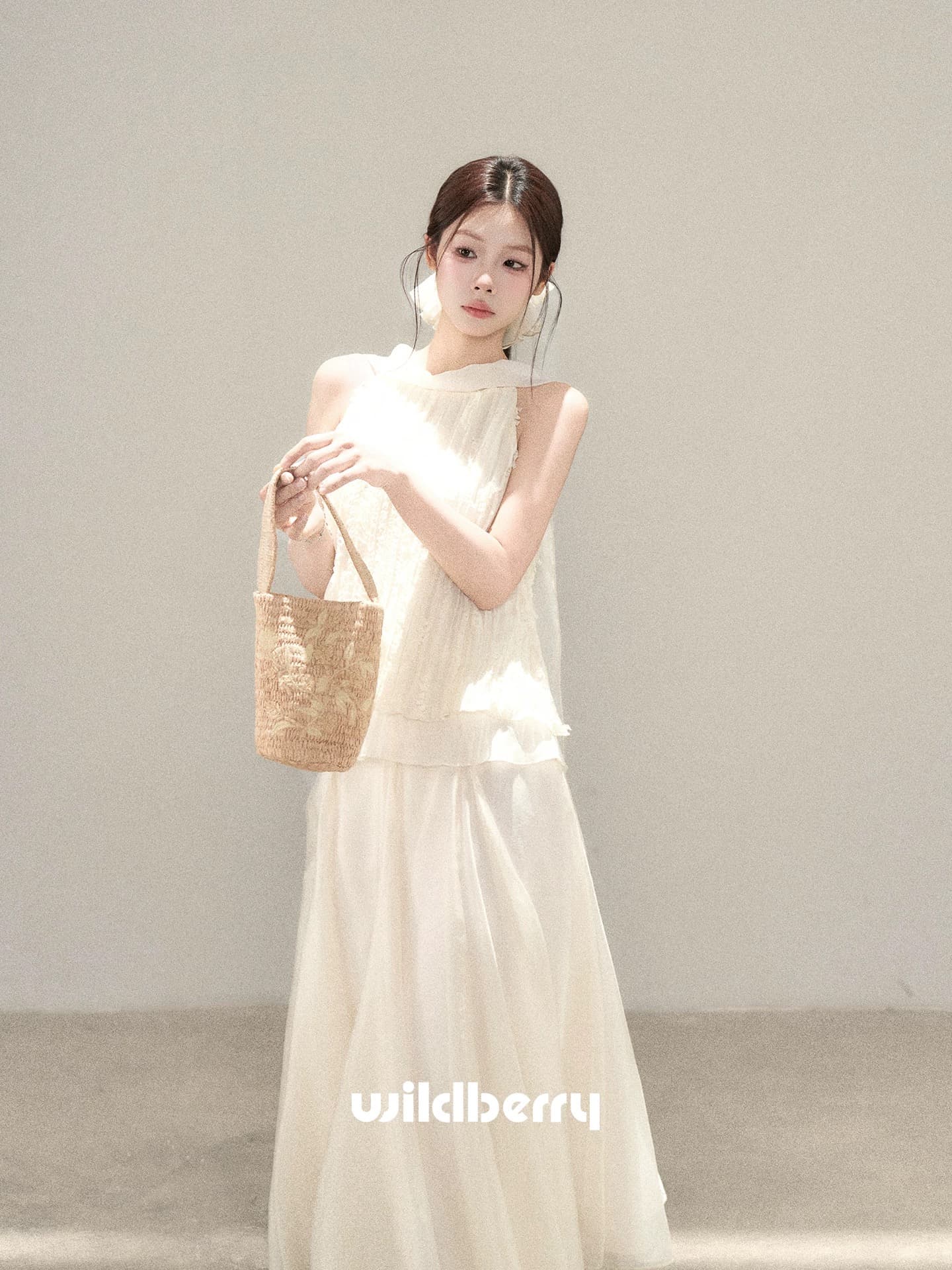 하나 오노 라스베리 프랑스식 부드러운 바람 민소매 셔츠 여성 여름 새로운 고급 센스 몸매 가꾸기 연령 감소 품격 맨위