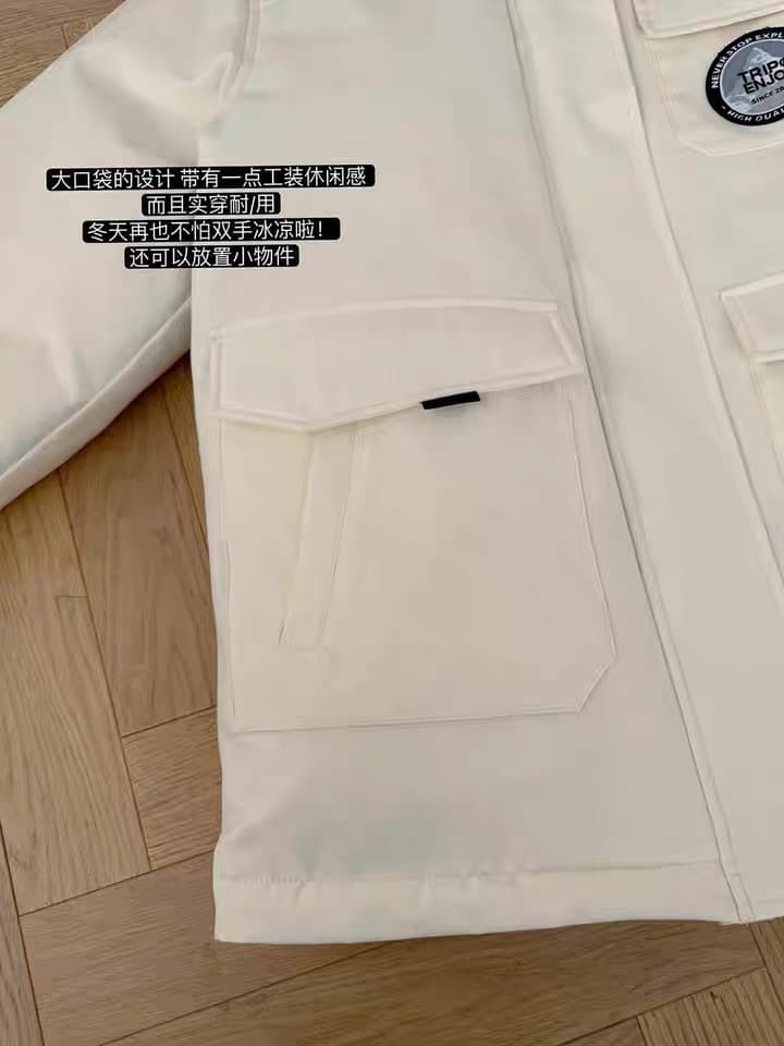 워크웨어 면 옷 여성 2026 새로운 겨울 한 부서 루즈핏 학생 목화 진딧물 고급 센스 중간 길이 Parker 외투 상세 이미지 21