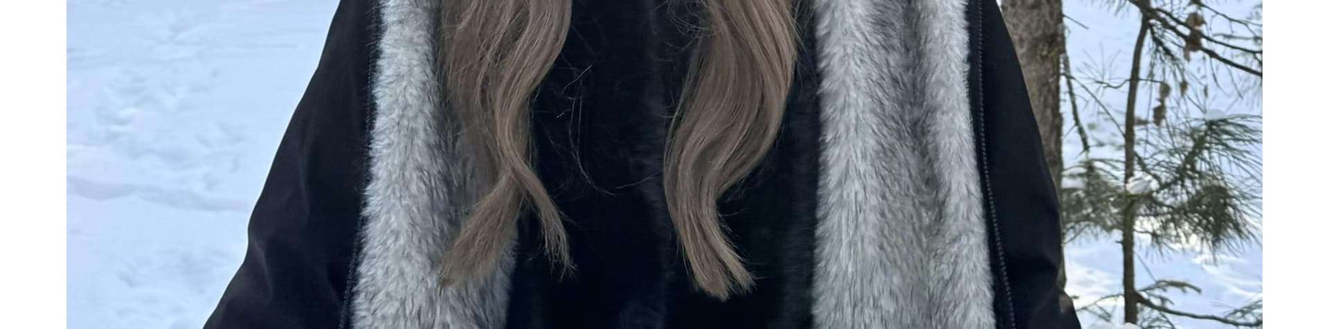 아메리칸 늑대 왕 모방 fall 털 후드 면 의류 남녀 겨울 털이 있는 좌 산 조각 면 옷 큰 모피 칼라 커플 두꺼움 재킷 상세 이미지 15