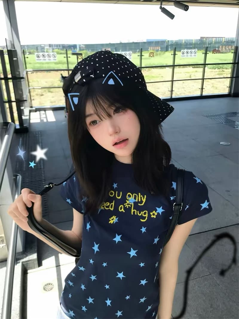 패치 네리 가게 천 40 순면 220 그램 반팔 티셔츠 상세 이미지 1