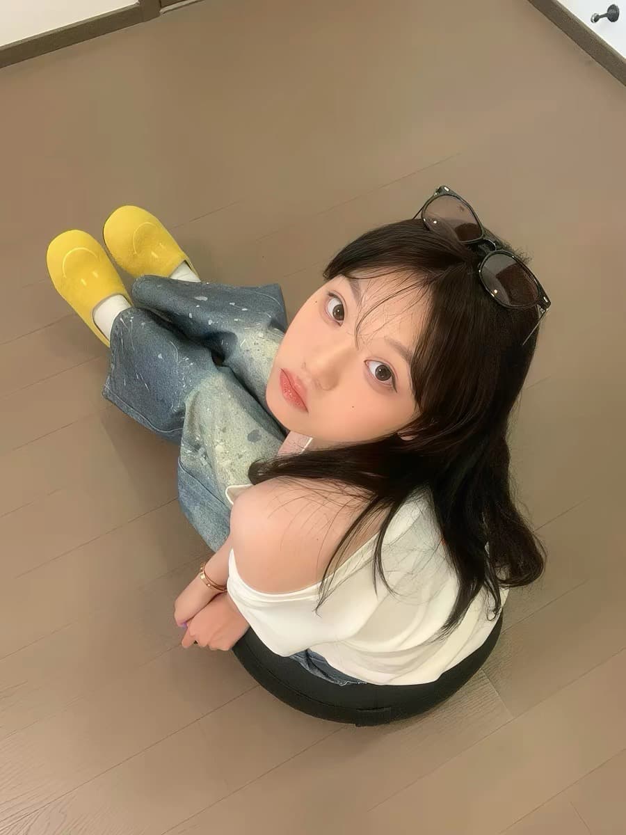 220 그램 92 면 8 암모니아 Lun 아메리칸 핫걸 비스듬한 어깨 알파벳 프린트 반팔 티셔츠 여성 이미지 3