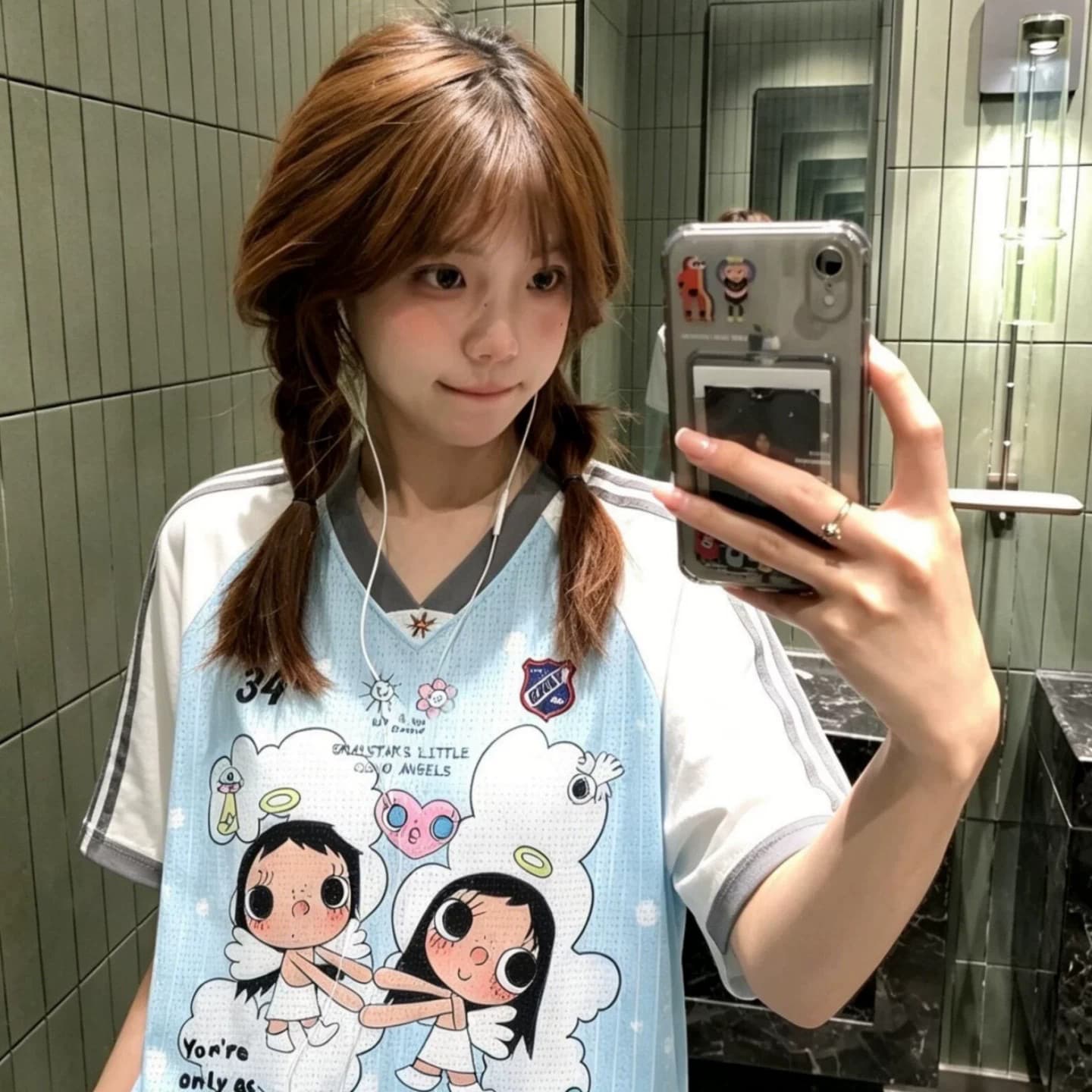 광저우 원본 원단 리브 칼라 리본 트리플 바 비 프린트 바 패키지 칼라 전체 다림질