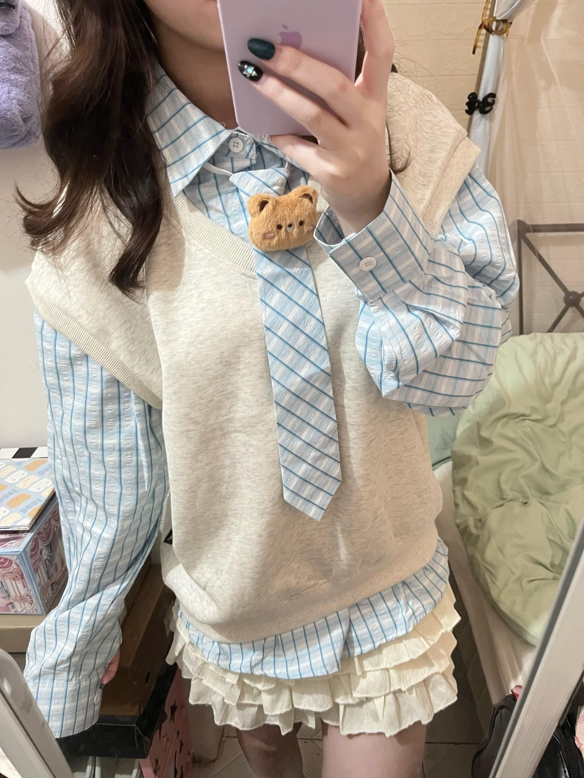 얇은 스타일 원본 솜씨 자수 넥타이 부형제 순수한 Mianhua 면 복합 후드티 상세 이미지 2