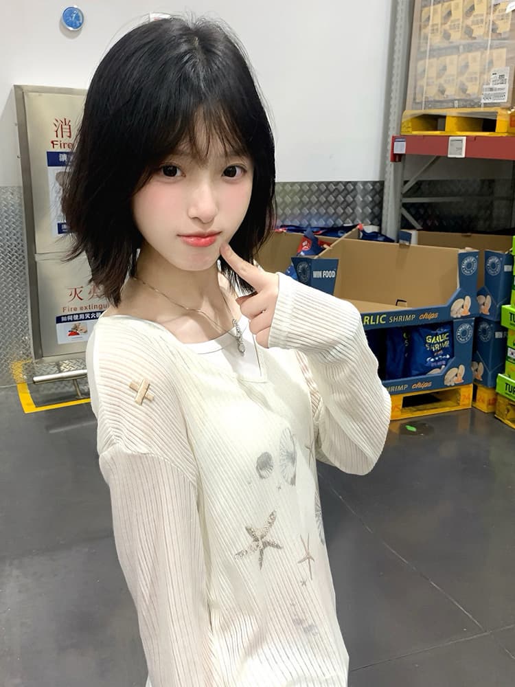 광저우 원본 원단 긴팔 여성 상세 이미지 3