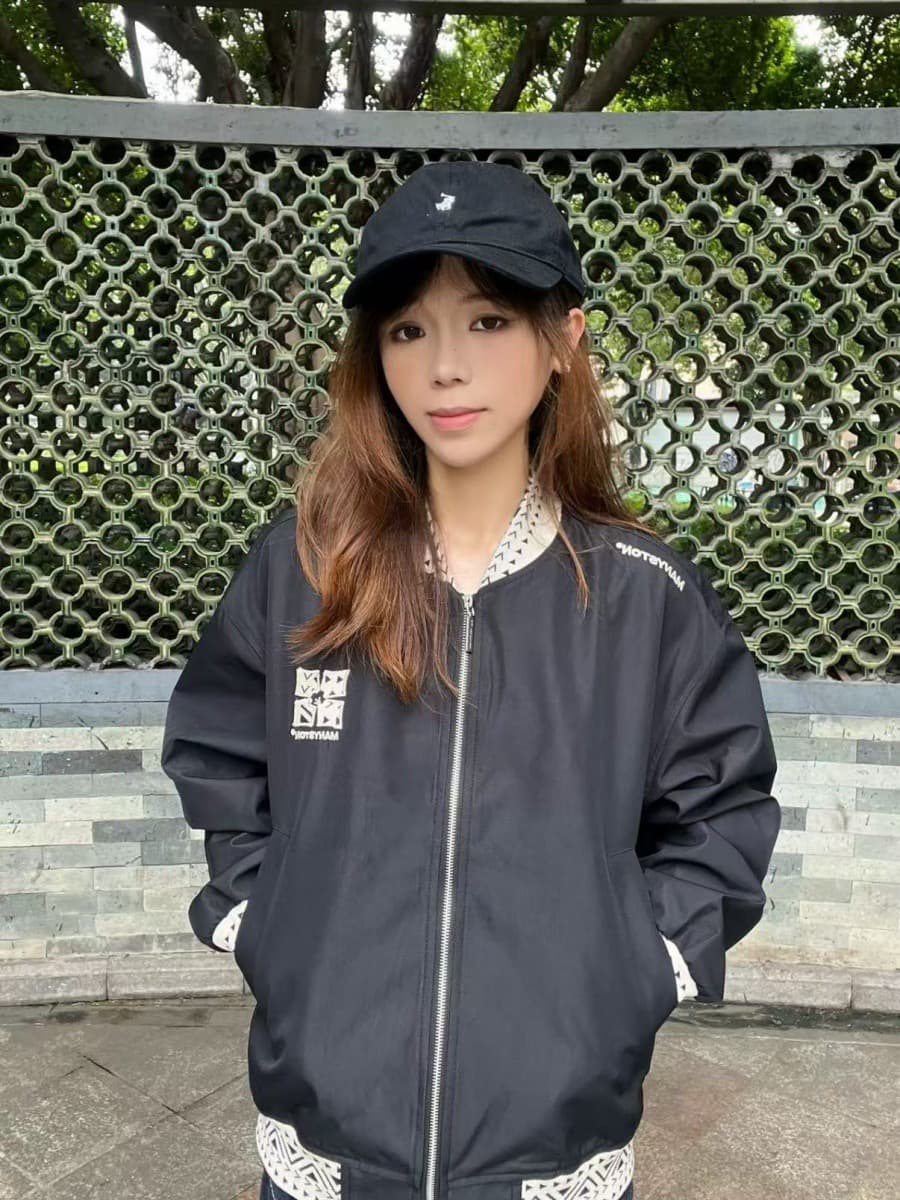 높은 품질 원본 달팽이 구두 자수 솜씨 원본 원단 일본식 캐주얼 다용도 오픈 가디건 스탠드 칼라 이미지 3