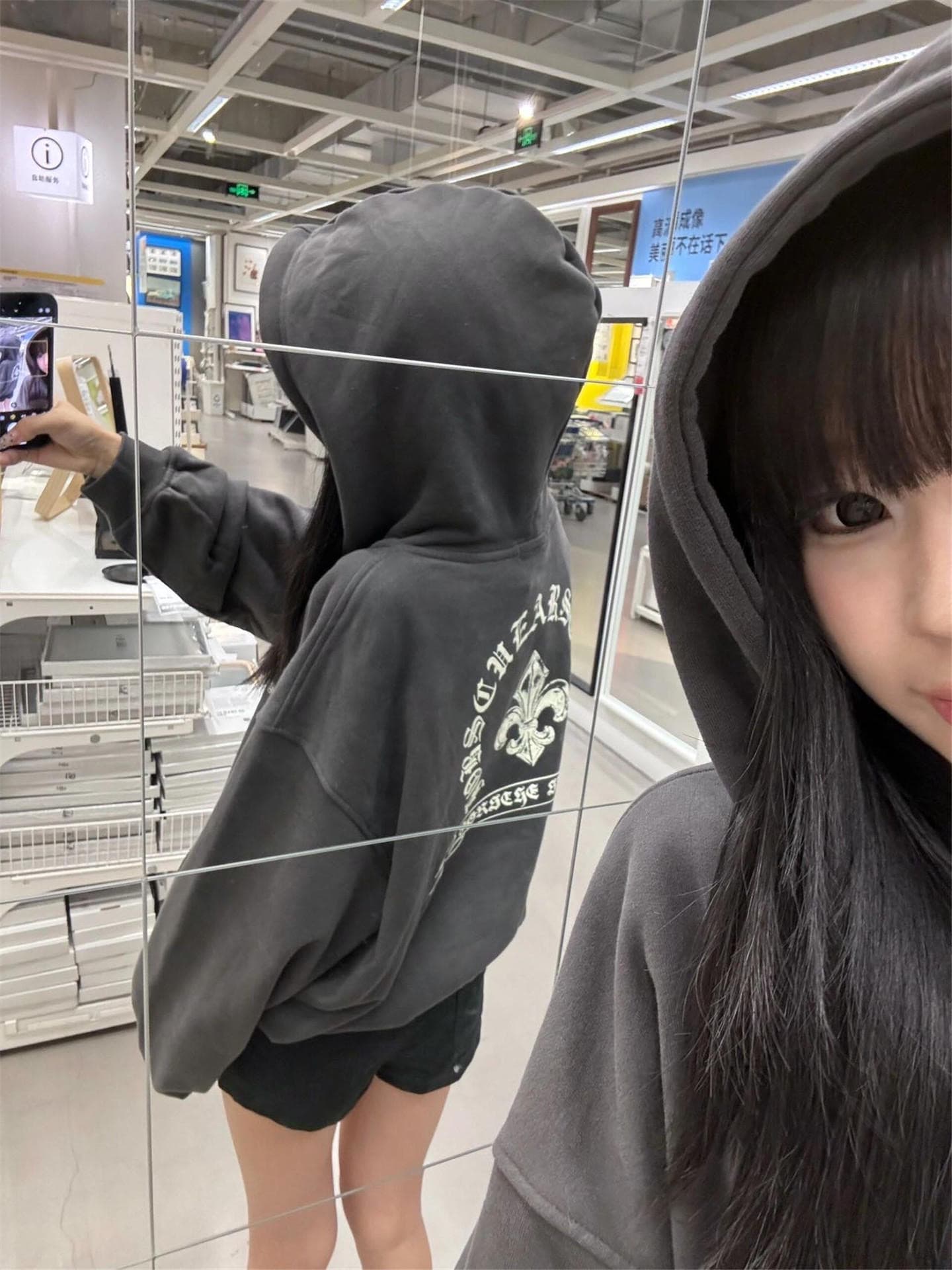 광저우 순수한 Mianhua 면 복합 얇은 스타일 털이 있는 정면 자수 루즈핏 웨이
