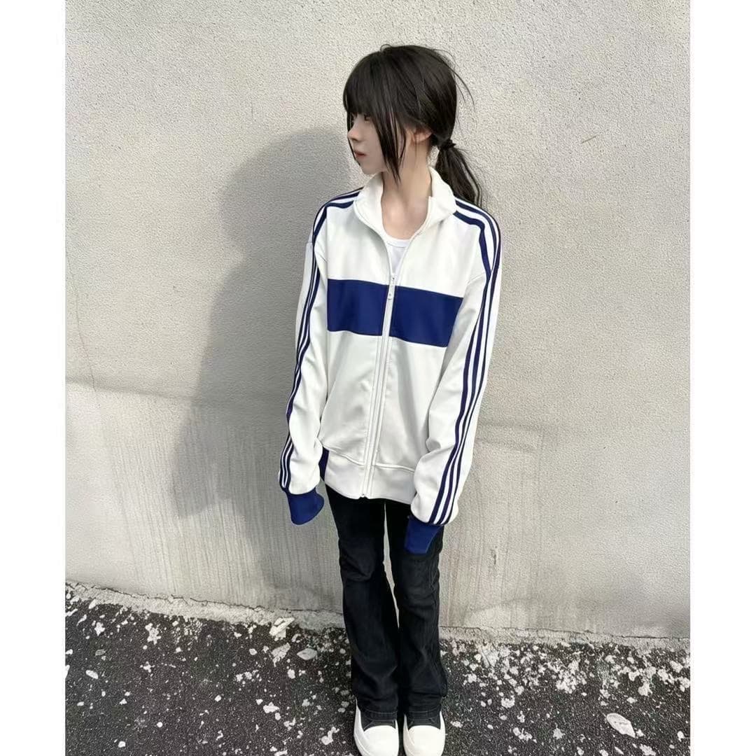 얇은 스타일 이후 패키지 칼라 순수한 Mianhua 면 복합 후드티 여성 이미지 3