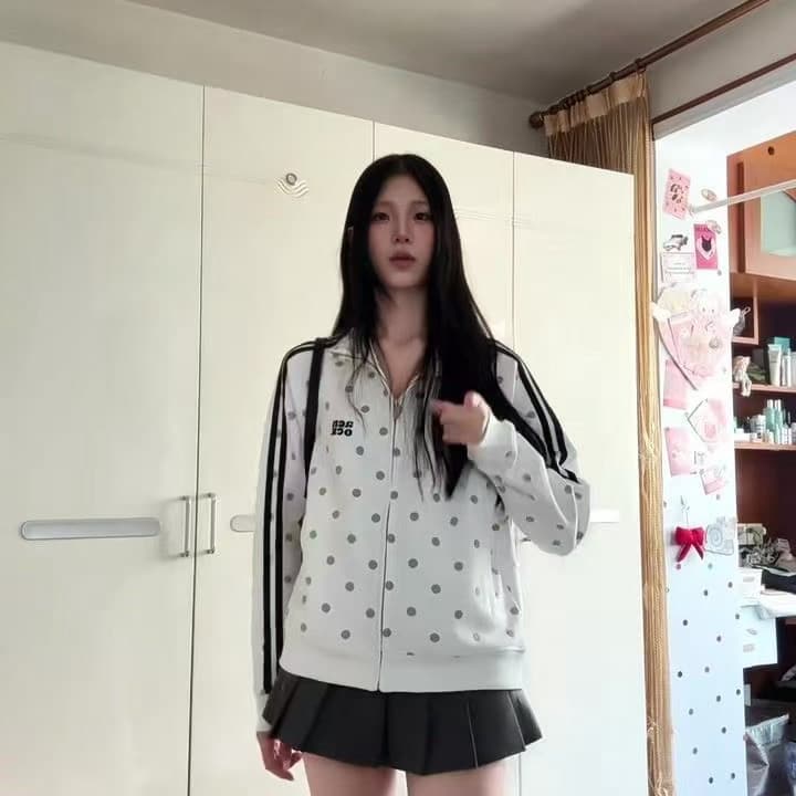 얇은 스타일 털이 있는 클립 칼라 것 자수 순수한 Mianhua 면 복합 스탠드 칼라 후드티 여성