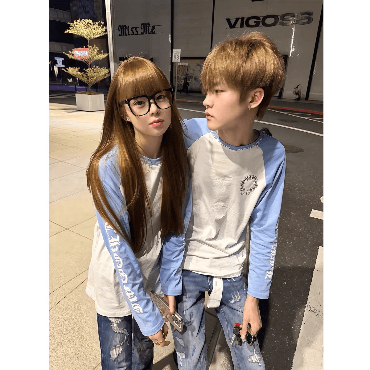 원본 솜씨 순면 220 그램 긴팔 티셔츠 여성 이미지 5
