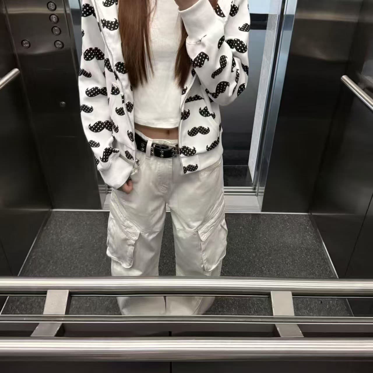 얇은 스타일 털이 있는 순수한 Mianhua 면 복합 인사이드 막대기 후드티 이미지 4