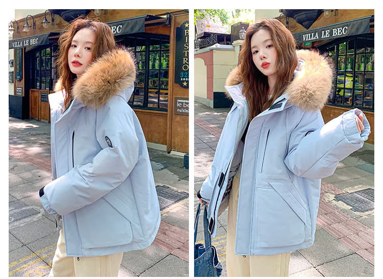 Parker 서비스 워크웨어 아래 면화 의류 여성 2026 새로운 고급 디자인 센스 작은 대중 oversize 재킷 상세 이미지 20