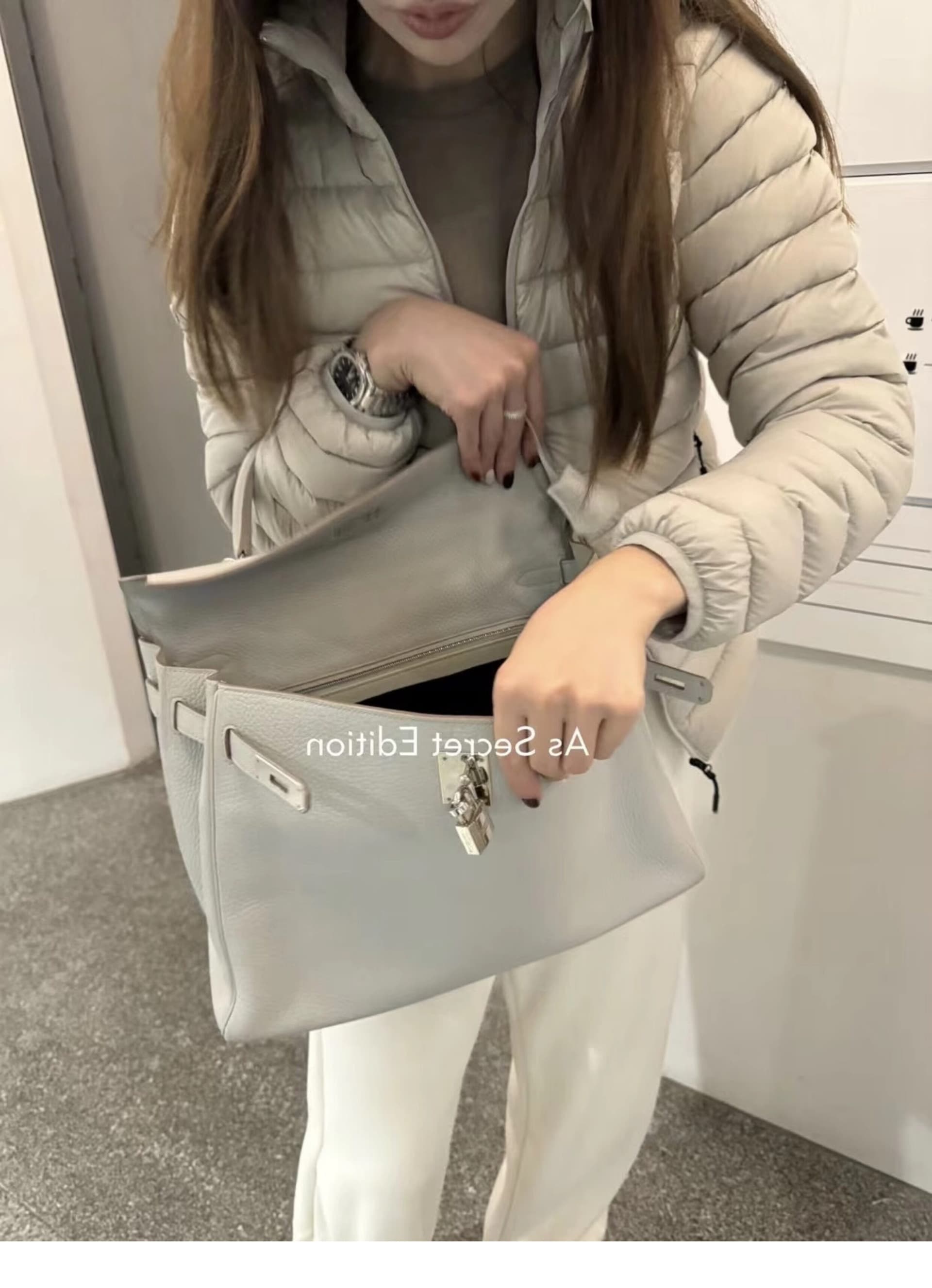 내부 및 외부 같은 재료 경량 인사이드 가져 가라. 몸매 가꾸기 종류 다운 재킷 쇼트 스타일 버블 푸 내피 갈비 살 면 여성 코트 상세 이미지 6