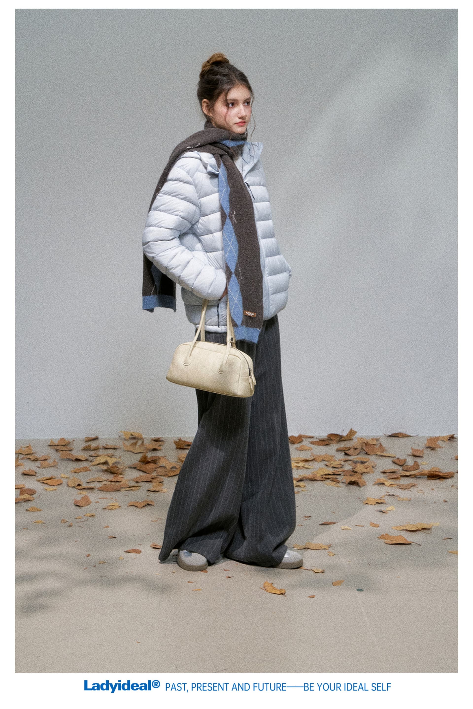 내부 및 외부 같은 재료 경량 인사이드 가져 가라. 몸매 가꾸기 종류 다운 재킷 쇼트 스타일 버블 푸 내피 갈비 살 면 여성 코트 상세 이미지 29