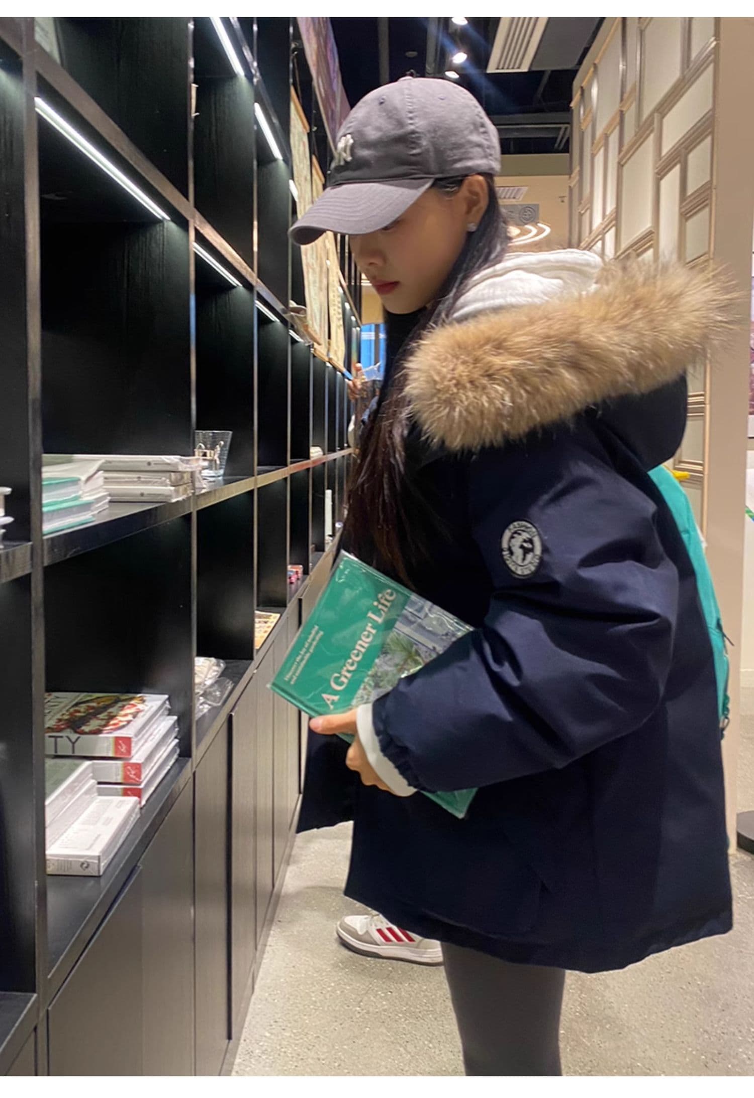 Parker 서비스 워크웨어 아래 면화 의류 여성 2026 새로운 고급 디자인 센스 작은 대중 oversize 재킷 이미지 3