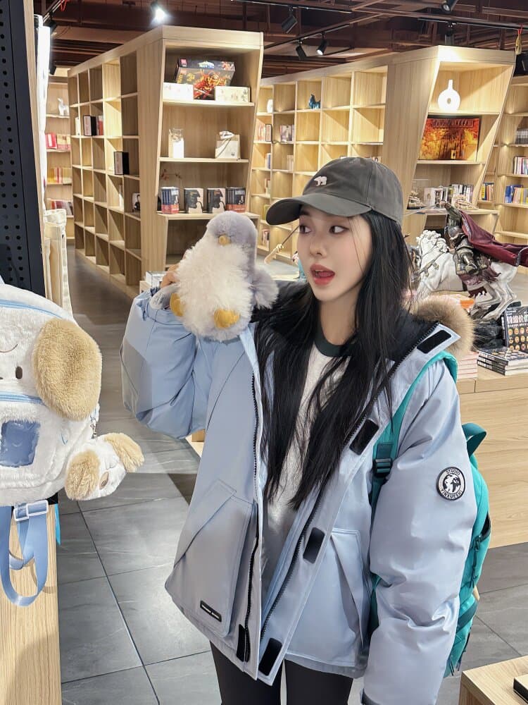 Parker 서비스 워크웨어 아래 면화 의류 여성 2026 새로운 고급 디자인 센스 작은 대중 oversize 재킷 상세 이미지 7