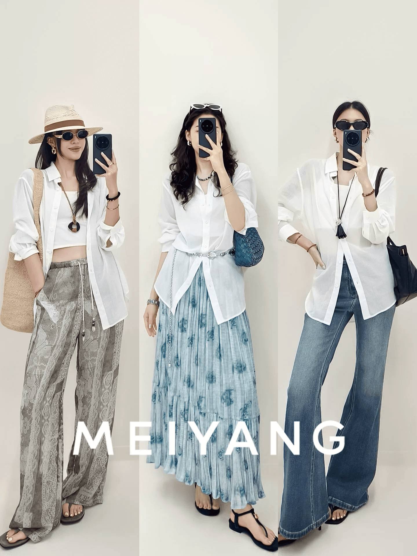 아름다움 대양 meiyang 부처님 부서 3 번 셔츠 면 100% 폴로 칼라 단추 긴팔 셔츠 화요일 이미지 2