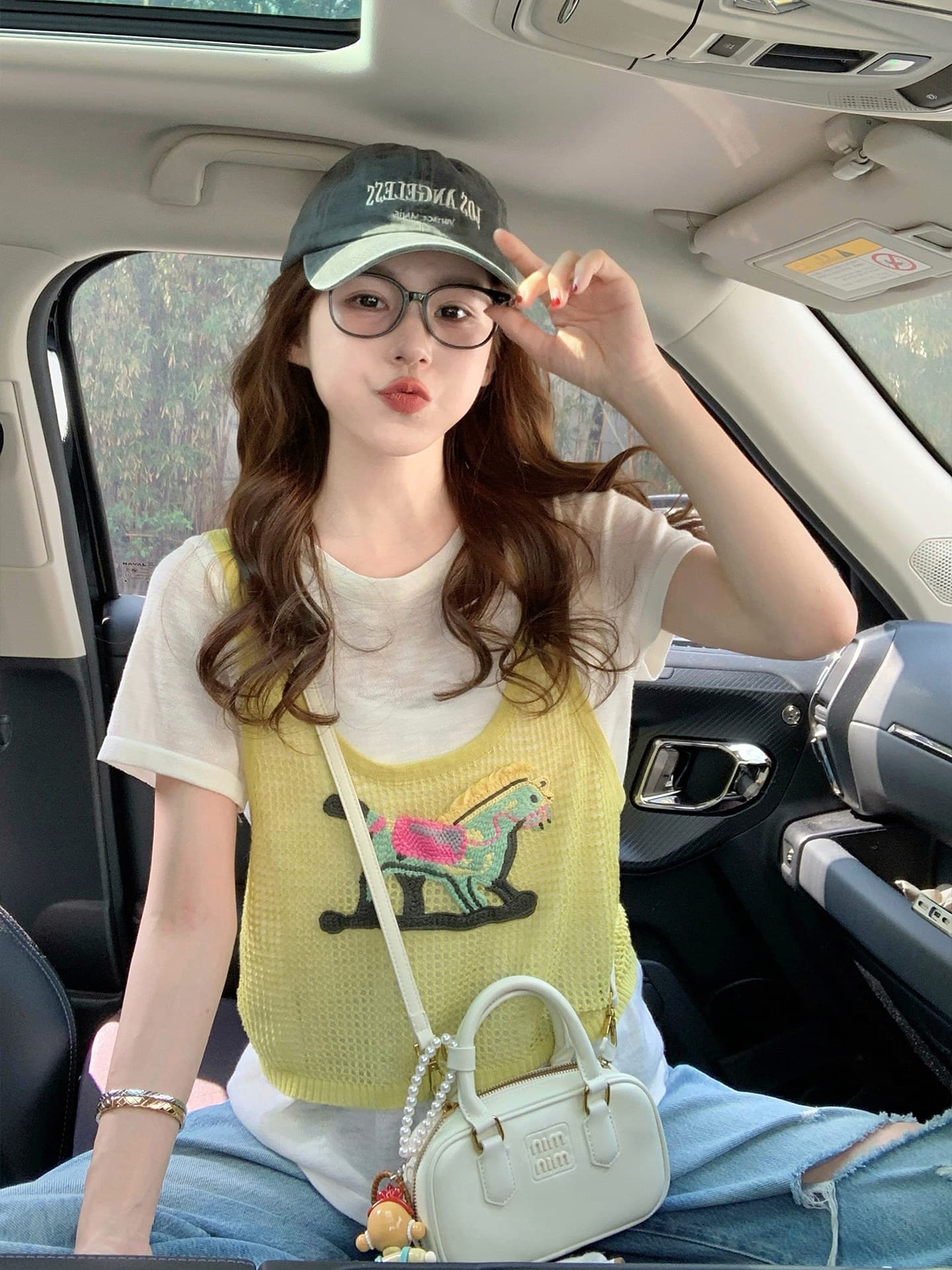 페이크 레이어드 패치워크 반팔 티셔츠 여성 2026 새로운 여름 얇은 스타일 디자인 센스 루즈핏 연령 감소 작은 키 맨위 이미지 2