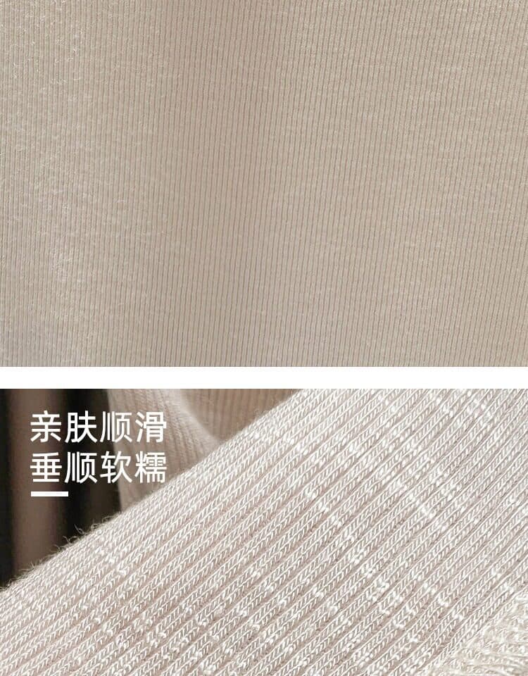 얇고 가벼운 부드러운 찹쌀 니트 스웨터 인사이드 가져 가라. 가짜 칼라 다용도 고급 여성 스택 착용 조끼 반하이넥 기본 셔츠 가을 겨울 상세 이미지 5