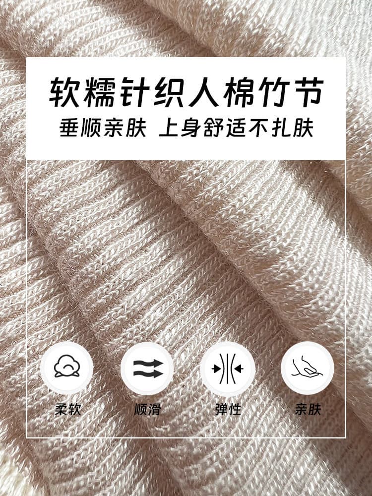 얇고 가벼운 부드러운 찹쌀 니트 스웨터 인사이드 가져 가라. 가짜 칼라 다용도 고급 여성 스택 착용 조끼 반하이넥 기본 셔츠 가을 겨울 상세 이미지 27