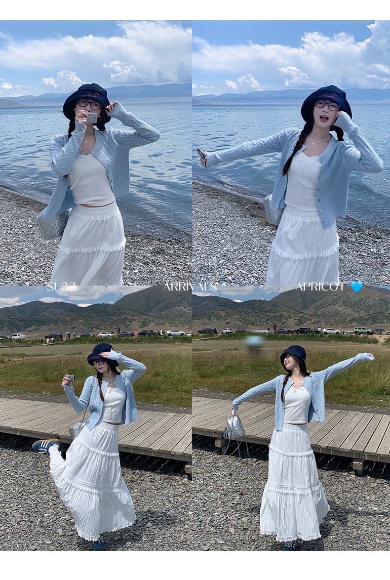 단색 새로운 꽈배기 스웨터 오픈 가디건 여성 코트 가을 겨울 새로운 한 부서 이른 가을 착용 가져 가라. 니트 맨위 상세 이미지 19