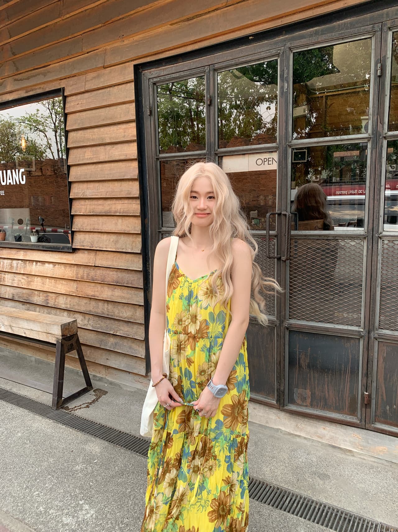 빅 사이즈 디자인 센스 작은 대중 루즈핏 주름 휴가 바람 슬립 드레스 여름 해변가 휴가 여행 해변 롱 스커트 상세 이미지 9
