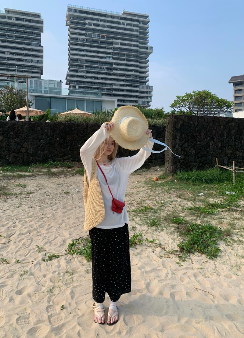 빅 사이즈 품격 다용도 캐주얼 미니멀리즘 한국 스타일 긴팔 시스루 화이트 t 봄 가져 가라. 반신 스커트 레이스 조각 맨위 상세 이미지 14