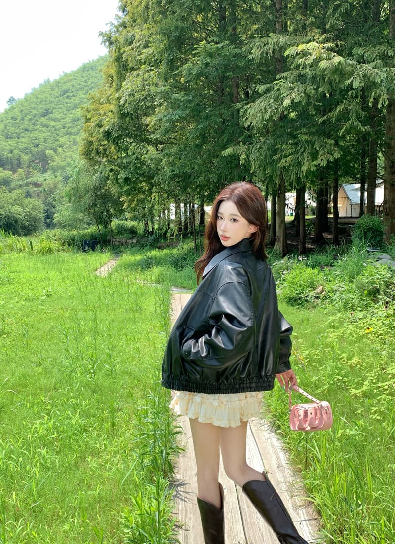 빛 핑크색 비스듬한 어깨 밑단 트임 디자인 센스 긴팔 티셔츠 몸매 가꾸기 슬림해 보이는 핫걸 맨위 살구 색상 케이크 드레스 상세 이미지 9