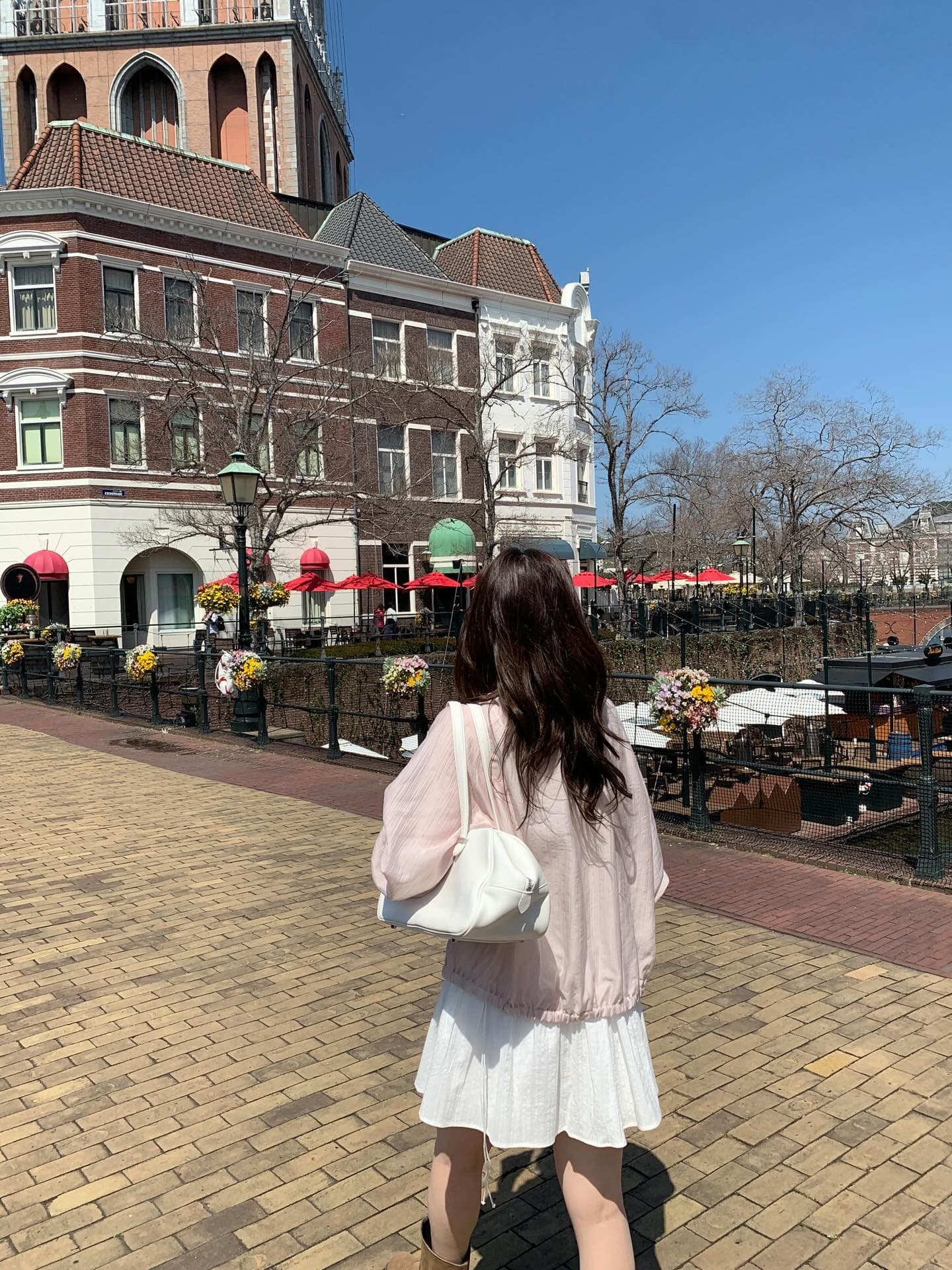 있음 선적 한국 ins 미니멀리즘 바람 얇은 스타일 재킷 자외선 차단 의류 상세 이미지 6