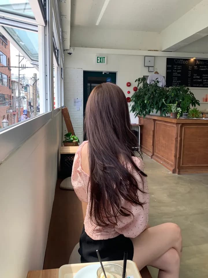 한국 ins 품격 달콤함 잡아라. Pleat 몸매 가꾸기 관대 한 칼라 수 있습니다. 오프숄더 셔츠 상세 이미지 22